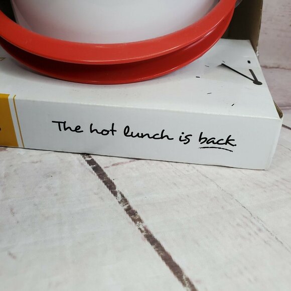 Compact Lunch Crock Pot Slow Cooker 20-Ounce Food Warmer - Portable Red Mini - Picture 2 of 12